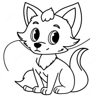 Anime Fuchs Ausmalbild 35583-29600