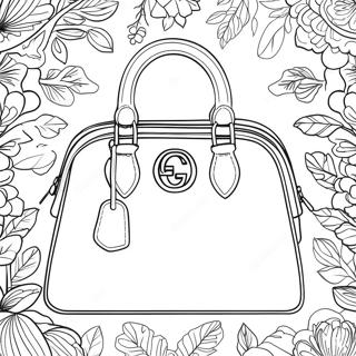 Gucci Handtasche Ausmalbild 35744-29732