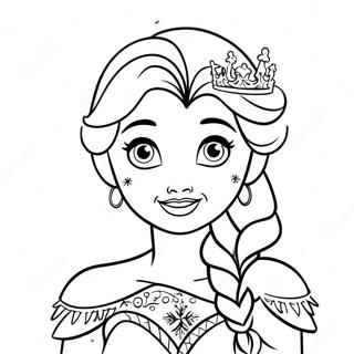 Frozen Disney Prinzessin Ausmalbilder