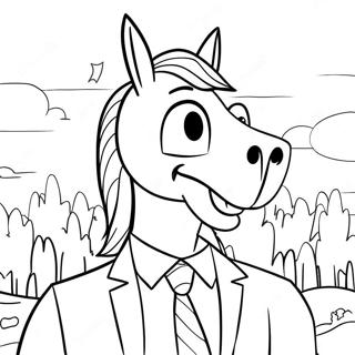 Bojack Horseman Ausmalbild 35843-29807