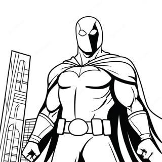 Moon Knight Ausmalbild 35883-29840