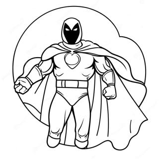 Moon Knight Ausmalbild 35883-29940