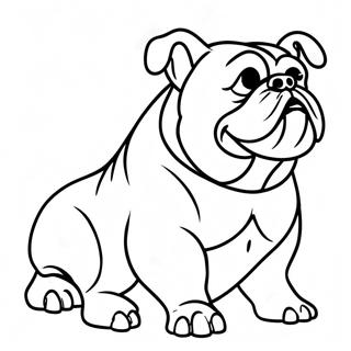 Bulldogge Ausmalbild 3589-2915