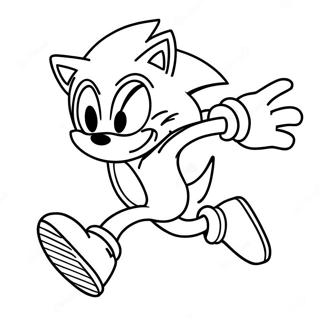 Sonic The Hedgehog Schnelllauf Ausmalbild 35954-29996