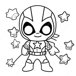 Chibi Marvel Ausmalbilder