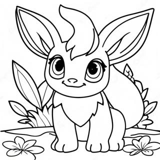 Leafeon Ausmalbild 36093-30108