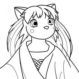 Inuyasha Ausmalbild 36123-30134