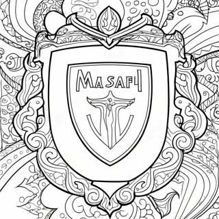 Maserati Logo Ausmalbild 36353-30313