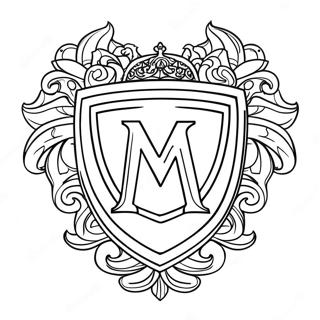 Maserati Logo Ausmalbild 36353-30316