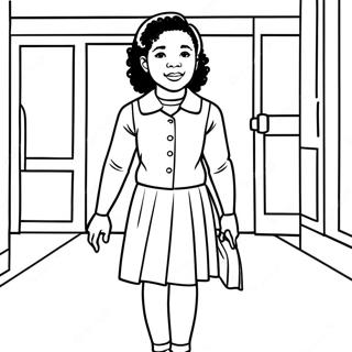 Ruby Bridges Ausmalbilder