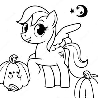 Mein Kleines Pony Halloween Ausmalbild 36765-30626