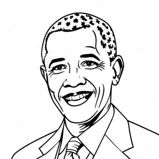 Barack Obama Ausmalbild 36775-30630