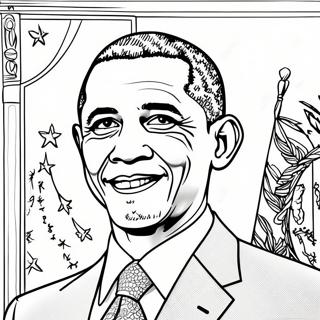 Barack Obama Ausmalbild 36775-30632