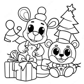 Fnaf Weihnachten Ausmalbilder