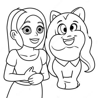 Sam Und Cat Ausmalbilder