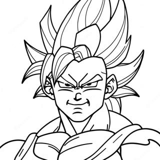 Majestatische Super Saiyan 4 Transformation Ausmalbild 36996-30819