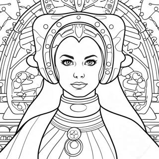 Padme Amidala Ausmalbild 37055-30855