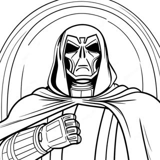 Dr Doom Ausmalbild 37215-30983