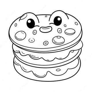 Niedliches Toca Boca Crumpets Ausmalbild 37236-31001