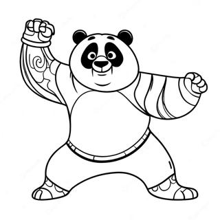 Kung Fu Panda 3 Ausmalbild 37375-31108