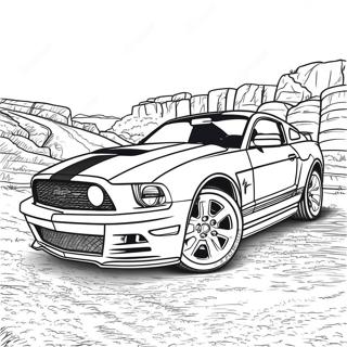 Mustang Gt Mustang Ausmalbilder