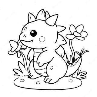 Niedlicher Venusaur Mit Blumen Ausmalbild 37516-31227