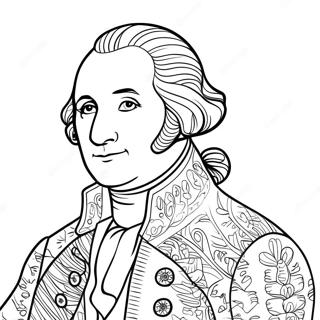 George Washington Ausmalbild 37616-31294