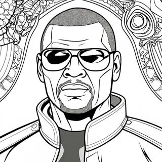 Nick Fury Ausmalbild 37626-31311