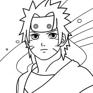 Sasuke Naruto Ausmalbild 3820-3090