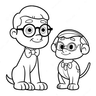 Mr. Peabody Und Sherman Ausmalbilder