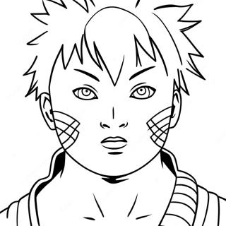 Gaara Ausmalbild 38306-31850