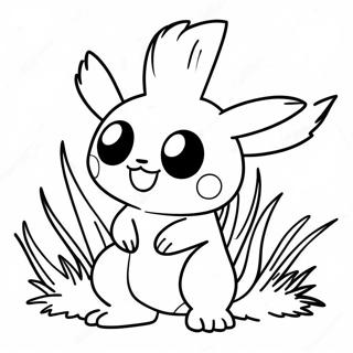 Pflanzen Pokemon Ausmalbild 38406-31936