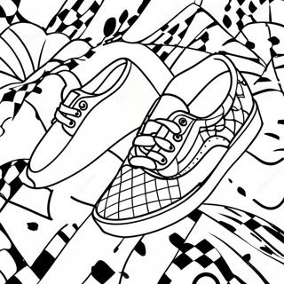 Vans Klassisches Schachbrett Ausmalbild 38466-31979