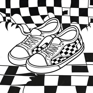 Vans Klassisches Schachbrett Ausmalbild 38466-31980