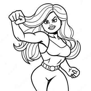 She Hulk Ausmalbild 38966-32360