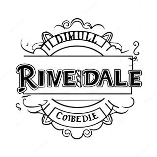 Riverdale Logo Ausmalbild 39006-32399