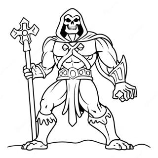 Skeletor Ausmalbild 39227-32555