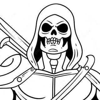 Skeletor Ausmalbild 39227-32556