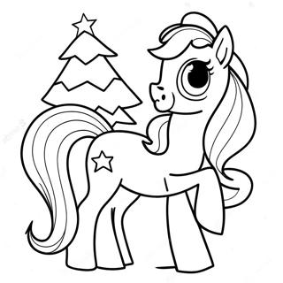 Mein Kleines Pony Weihnachts Ausmalbild 39277-32605