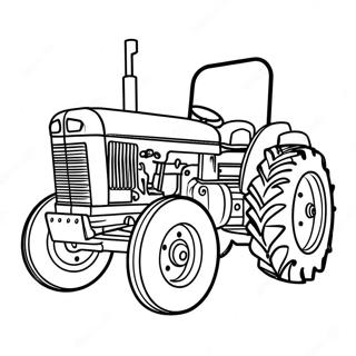 Zugtraktor Ausmalbild 39477-32757