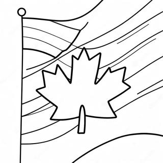 Kanada Flagge Ausmalbild 39517-32799