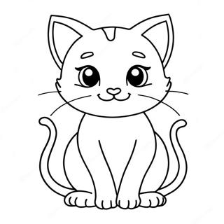 Niedliches Mew Mit Funkelnden Augen Ausmalbild 3961-3205