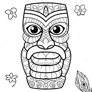 Tiki Ausmalbild 39767-32991