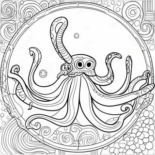 Seattle Kraken Logo Ausmalbild 39777-32995