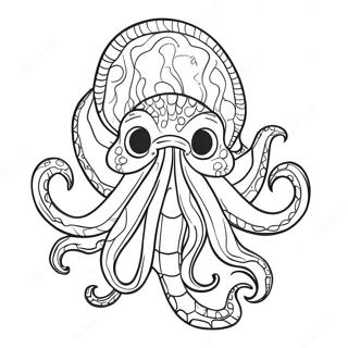 Seattle Kraken Logo Ausmalbild 39777-32996