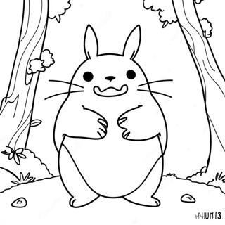 Totoro Ausmalbild 3980-3219