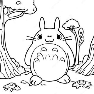 Totoro Ausmalbild 3980-3220