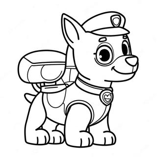 Paw Patrol Zuma Ausmalbilder