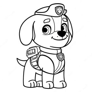 Paw Patrol Zuma Ausmalbild 40437-33518