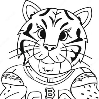 Cincinnati Bengals Maskottchen Ausmalbild 40588-33653